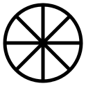 124px-Eight-spoked_wheel.svg.