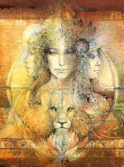 3goddesseslion.