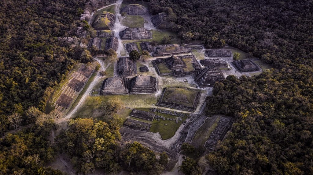 Aerial-View-of-the-Pyramid-City-of-El-Tajin-in-present-day-Veracruz-Mexico-1024x575.