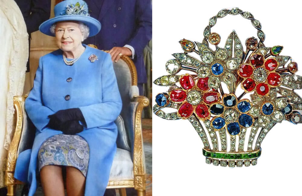 Article-Images-RoyalJewels-The-Flower-Basket-Brooch-Queen-Elizabeth.