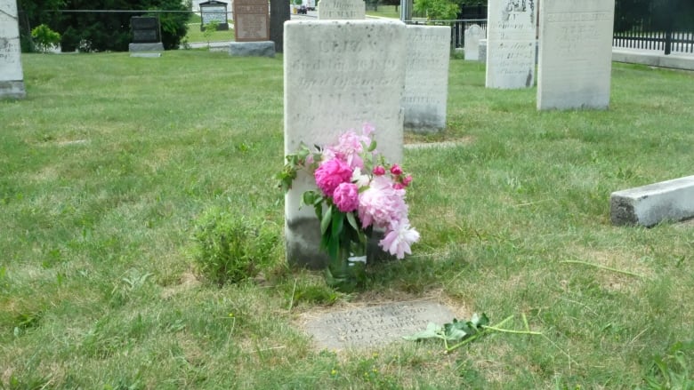 gravestone.