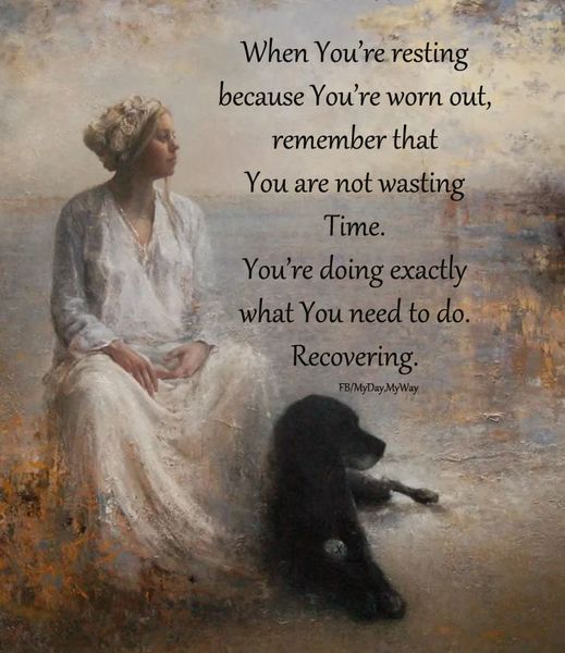 recovering.